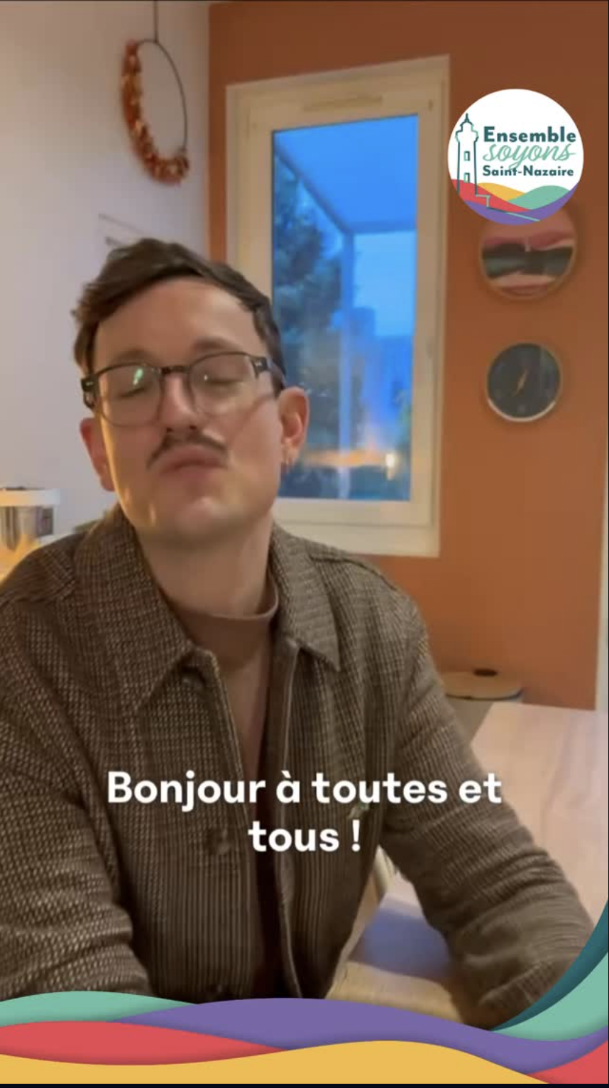 Et si on prenait le temps d'échanger chez vous ? #municipales2026 #saintnazaire #ensemblesoyonssaintnazaire #municipales #rencontre